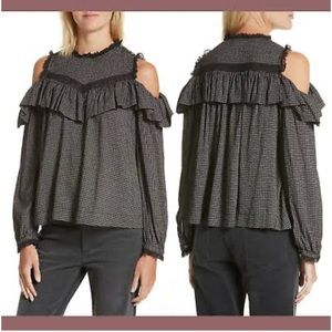 NWT La Vie Rebecca Taylor Anthropologie Blouse